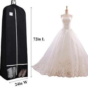 72” Bridal Wedding Gown Dress Garment Bag